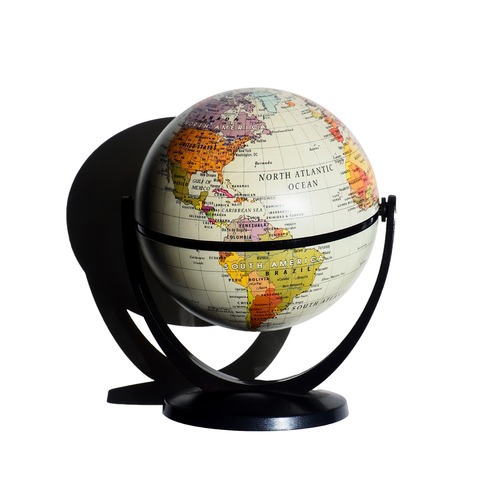 Globe that rotates in all directions Printed Germany