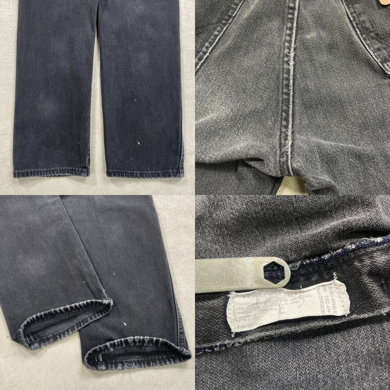 90年代 USA製 Wrangler ラングラー ブラックデニムパンツ メンズW33 