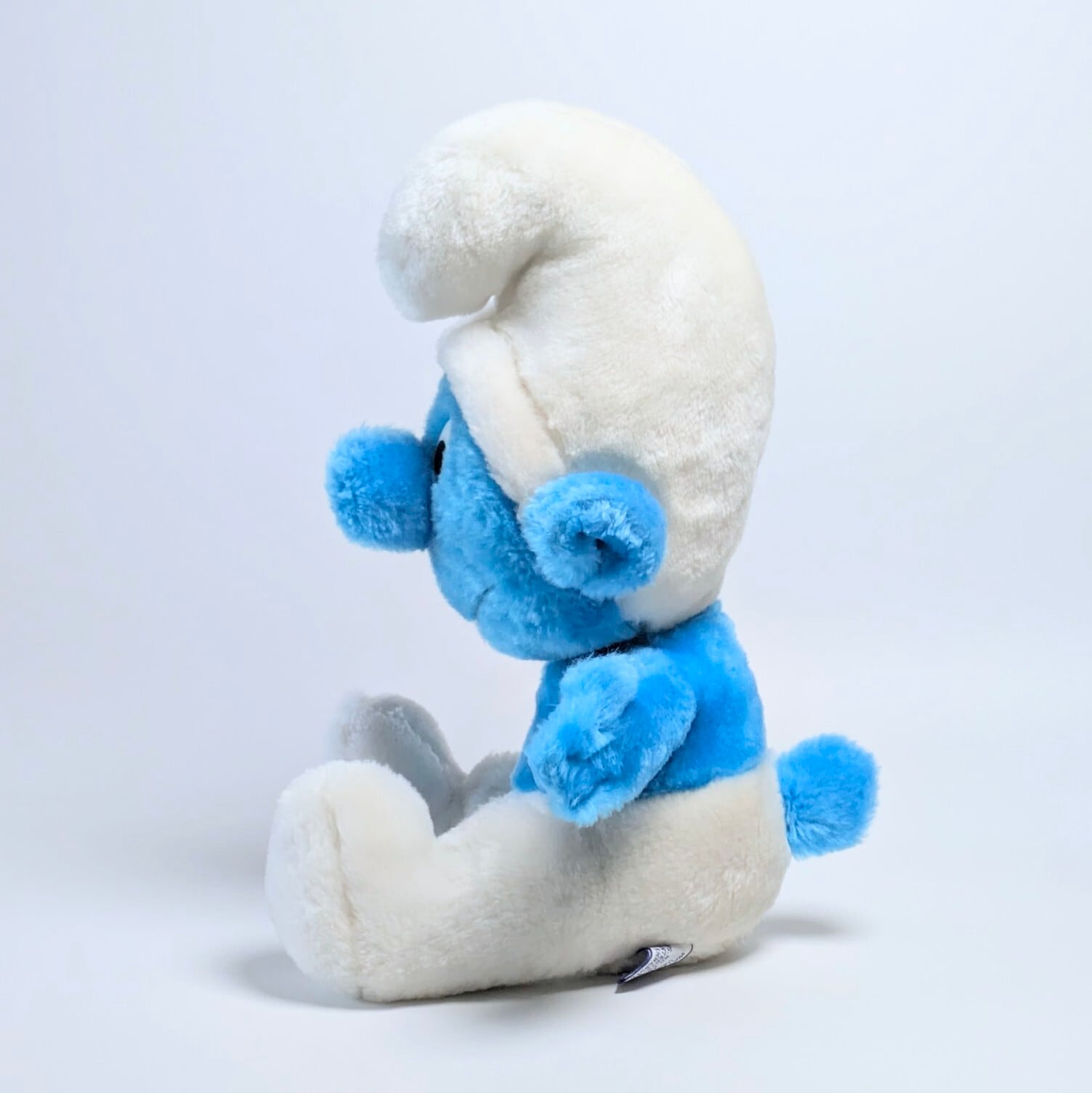 ☆ VINTAGE1980 ☆ 【 Smurf（スマーフ）】【B】お座り / PLUSH TOY / プラッシュ / ぬいぐるみ / VINTAGE / ビンテージ 〚アメリカン雑貨 アメトイ〛