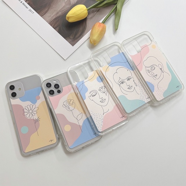 Art design clear iphone case