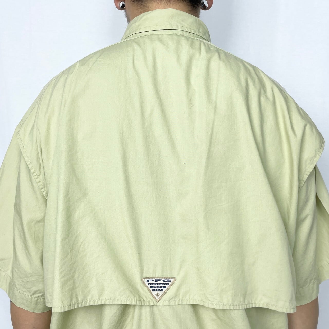 Columbia PFG コロンビア 半袖 フィッシングシャツ メンズXL相当 古着