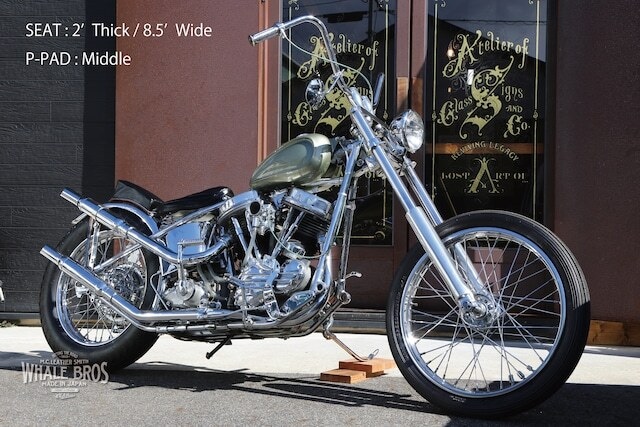 60sトラディション ソロシート & ピリオンパッド セット(BW03)