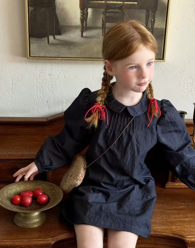 【即納】デニムワンピース