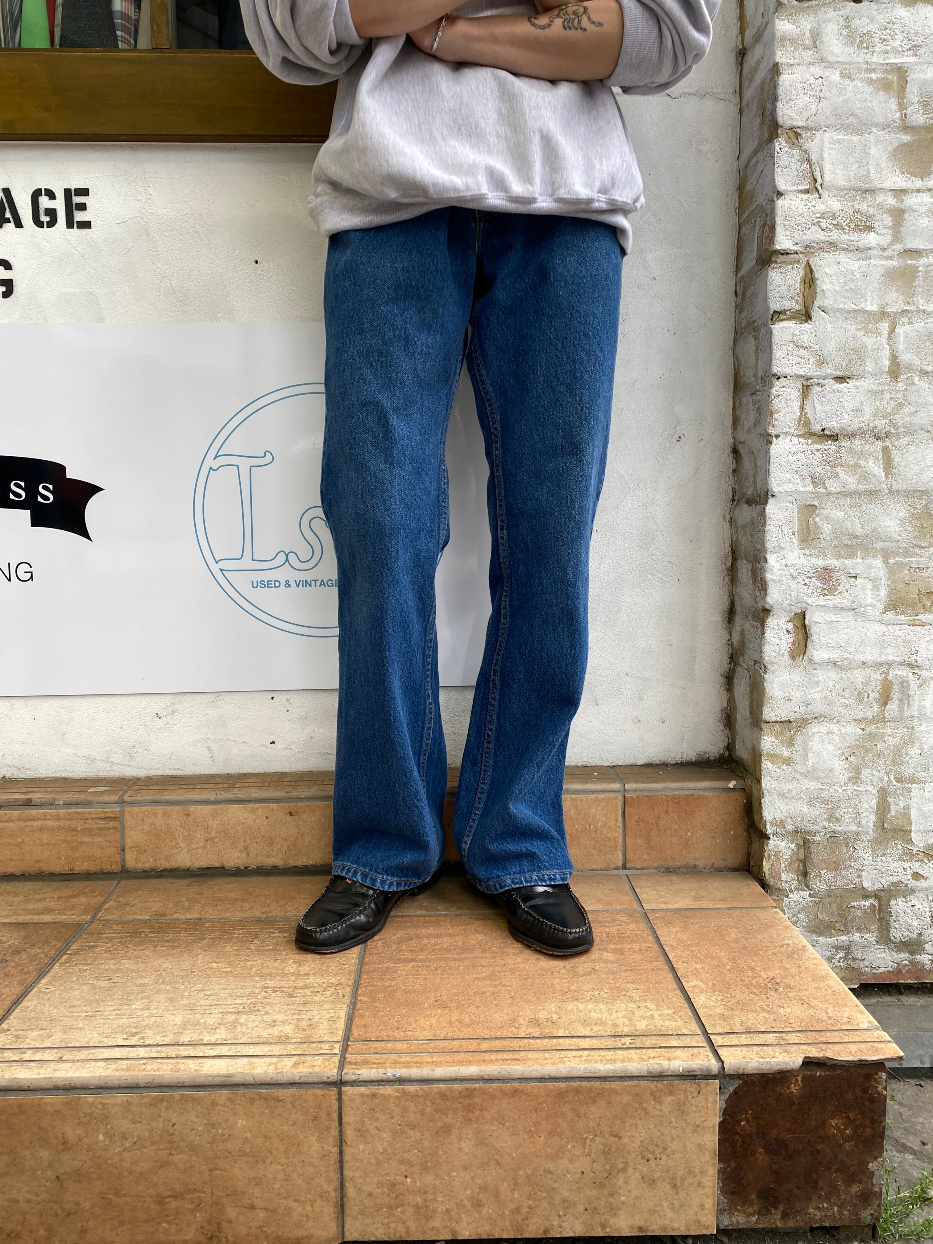 Levi's 90's 517 フィリピン製 フレア　デニムパンツ　W34L34