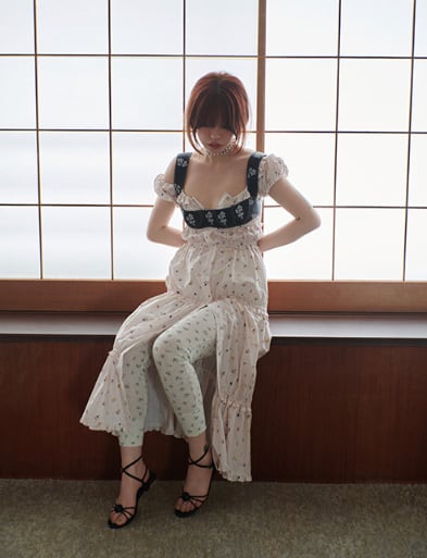 freckle seoul rose cropped blouse ブラウス freckle seoul レース