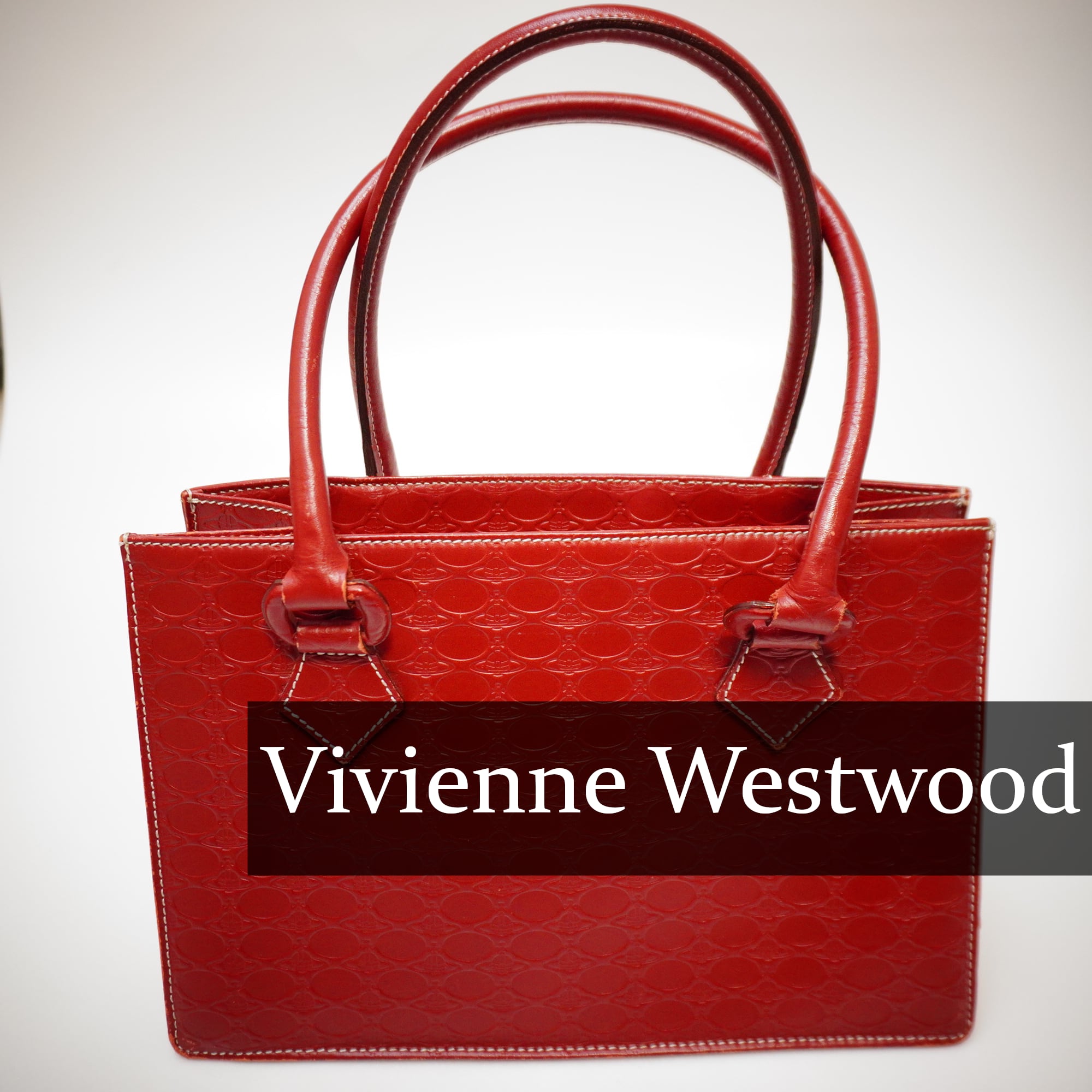 Vivienne Westwood オールレザー ハンドバッグ | BRAZZIL.COM