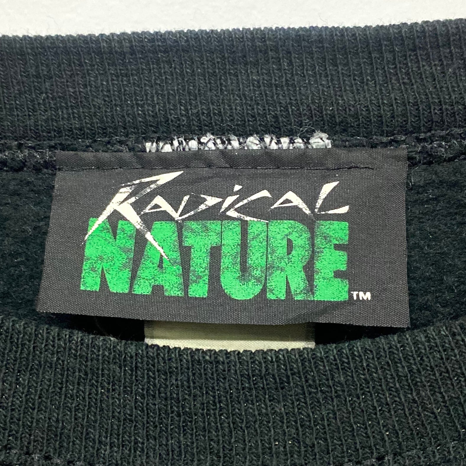 RADICAL NATURE カエル柄 蛙 アニマル 動物 プリント スウェット