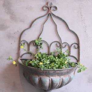 mondimanche　ハンギングポット　ルイエアイアンハングS｜シャビーシック　壁にかけるとオシャレになる　UX 307