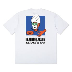 【PAS DE MER/パドゥメ】HEARTBREAKERS T-SHIRT Tシャツ / WHITE