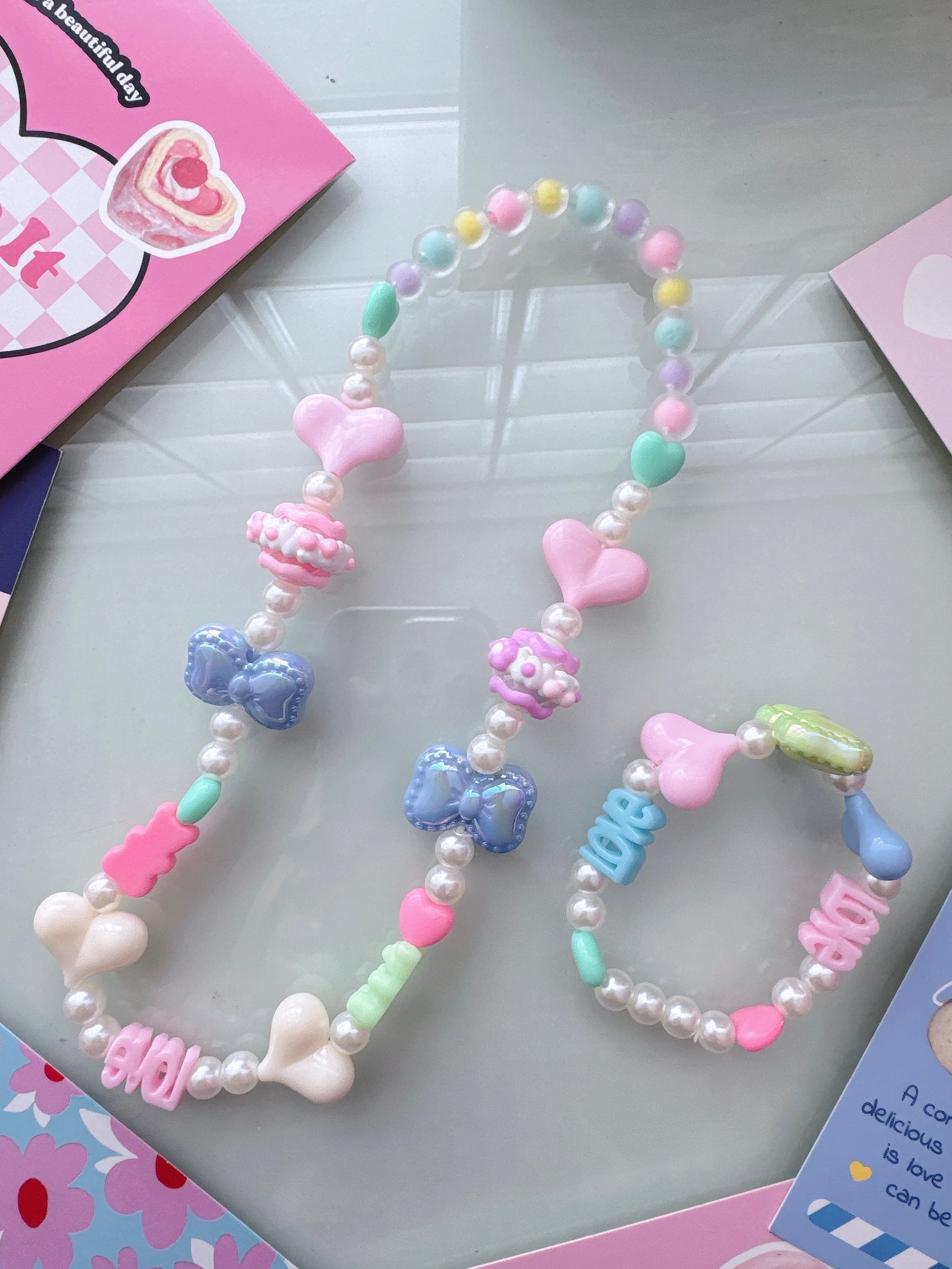 ネックレス&ブレスレット♡K-2