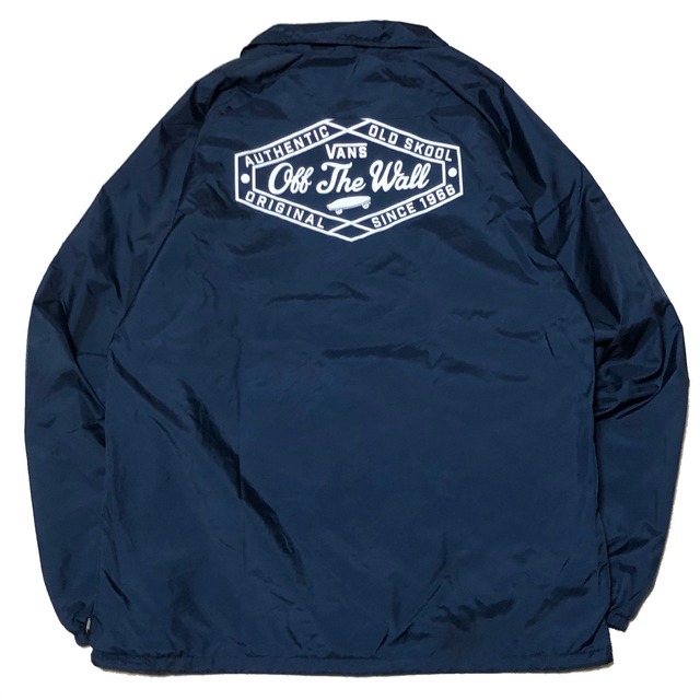 size L】VANS バンズ コーチジャケット ナイロンジャケット ストリート 