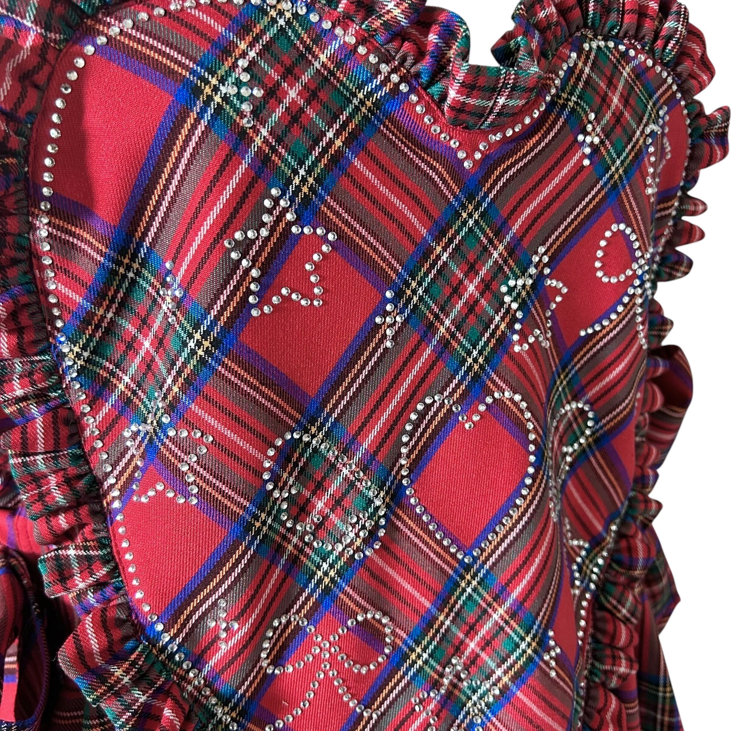 ハートフリルビスチェ RED | HEIHEI