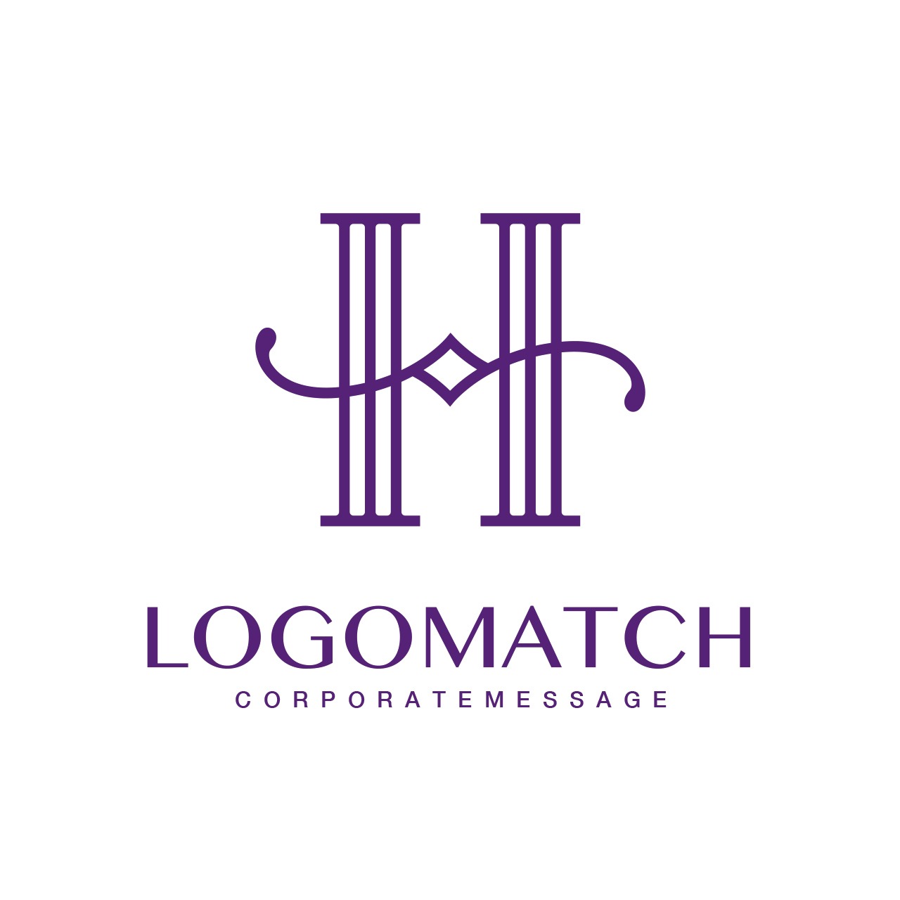 格調高いHのロゴ