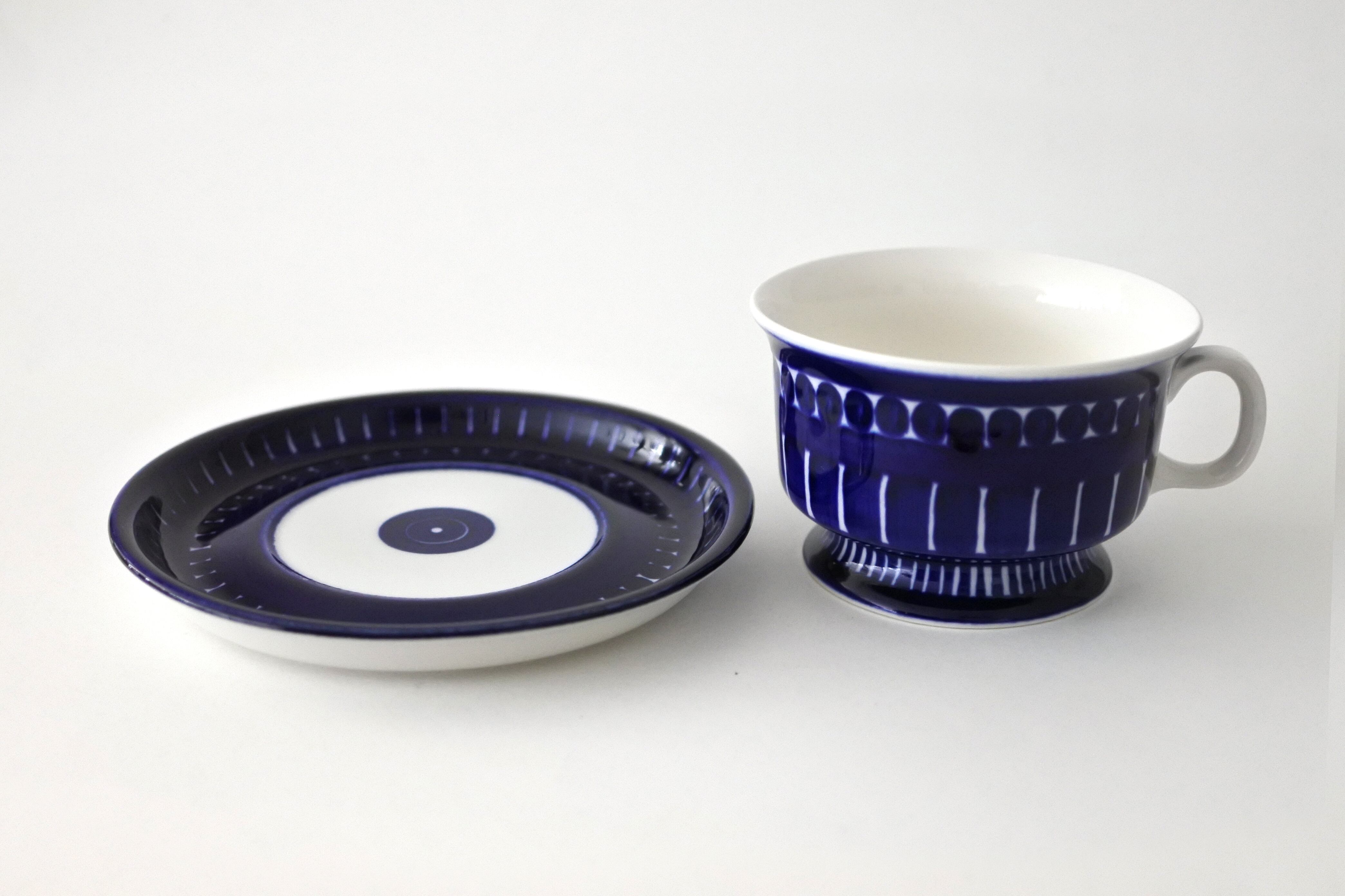 vintage ARABIA VALENCIA tea cup & saucer A / ヴィンテージ vintage ARABIA VALENCIA tea cup & saucer A / ヴィンテージ