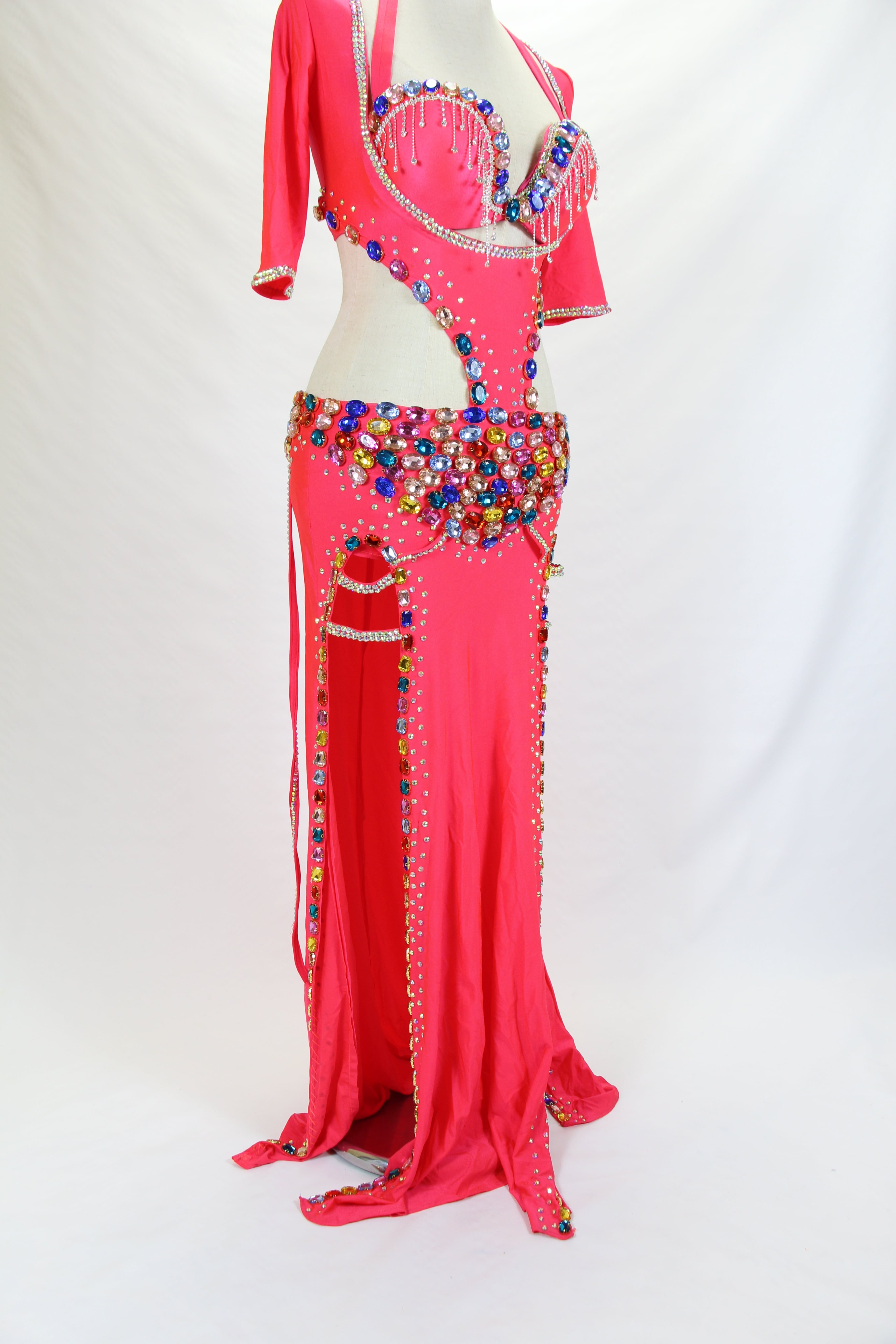 ど*ー様 AMR ベリーダンス衣装 Amr Pink 349810 | ベリーダンス衣装・ハムサグッズのお店 Hamsa Belly