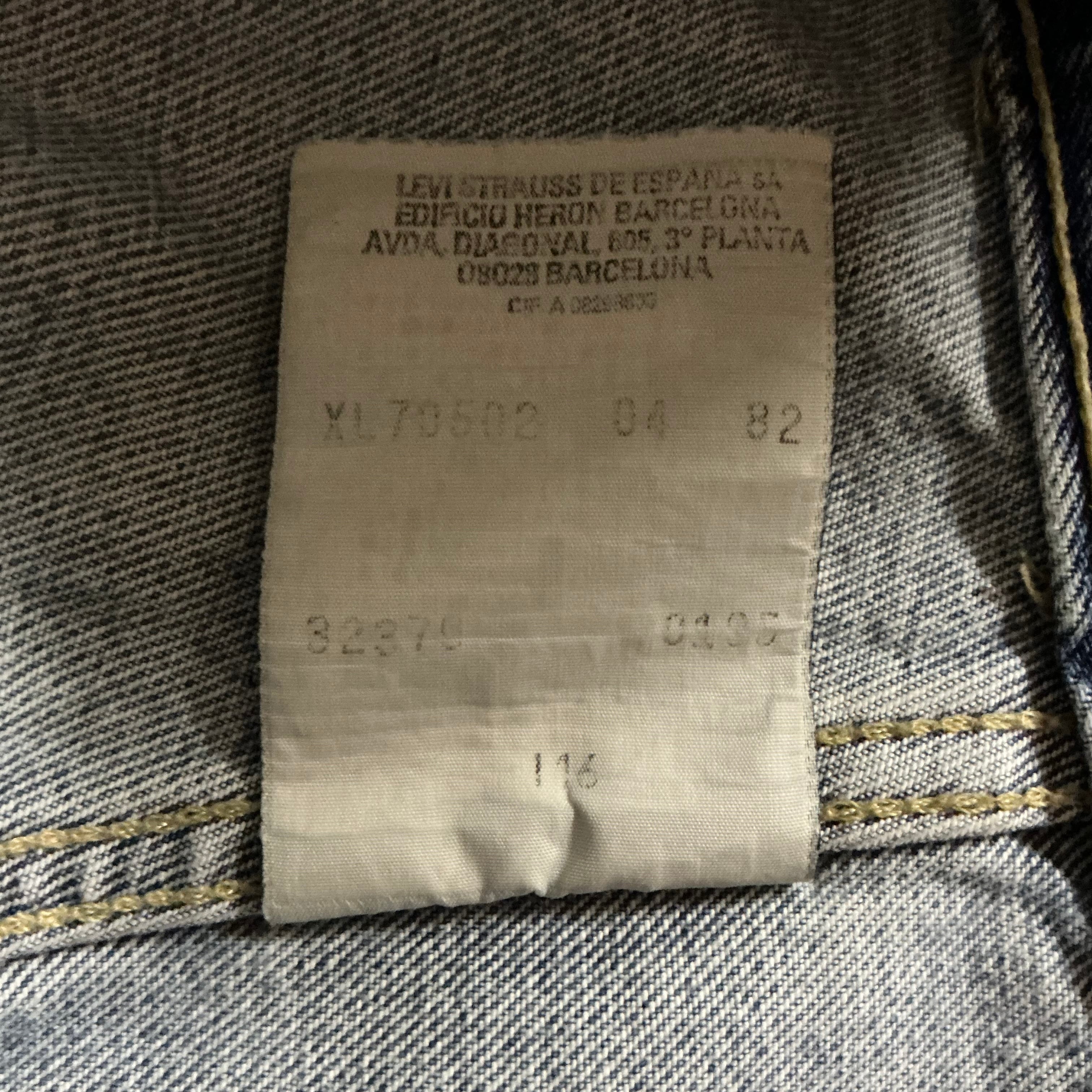 90's EURO Levi's 70502 2ndタイプ リーバイス デニムジャケット G