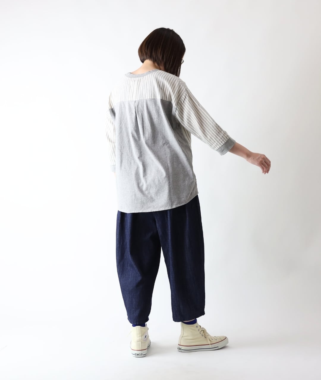 再入荷】CUORE STORE/コットン タックコクーンパンツ | ROOM Online Shop