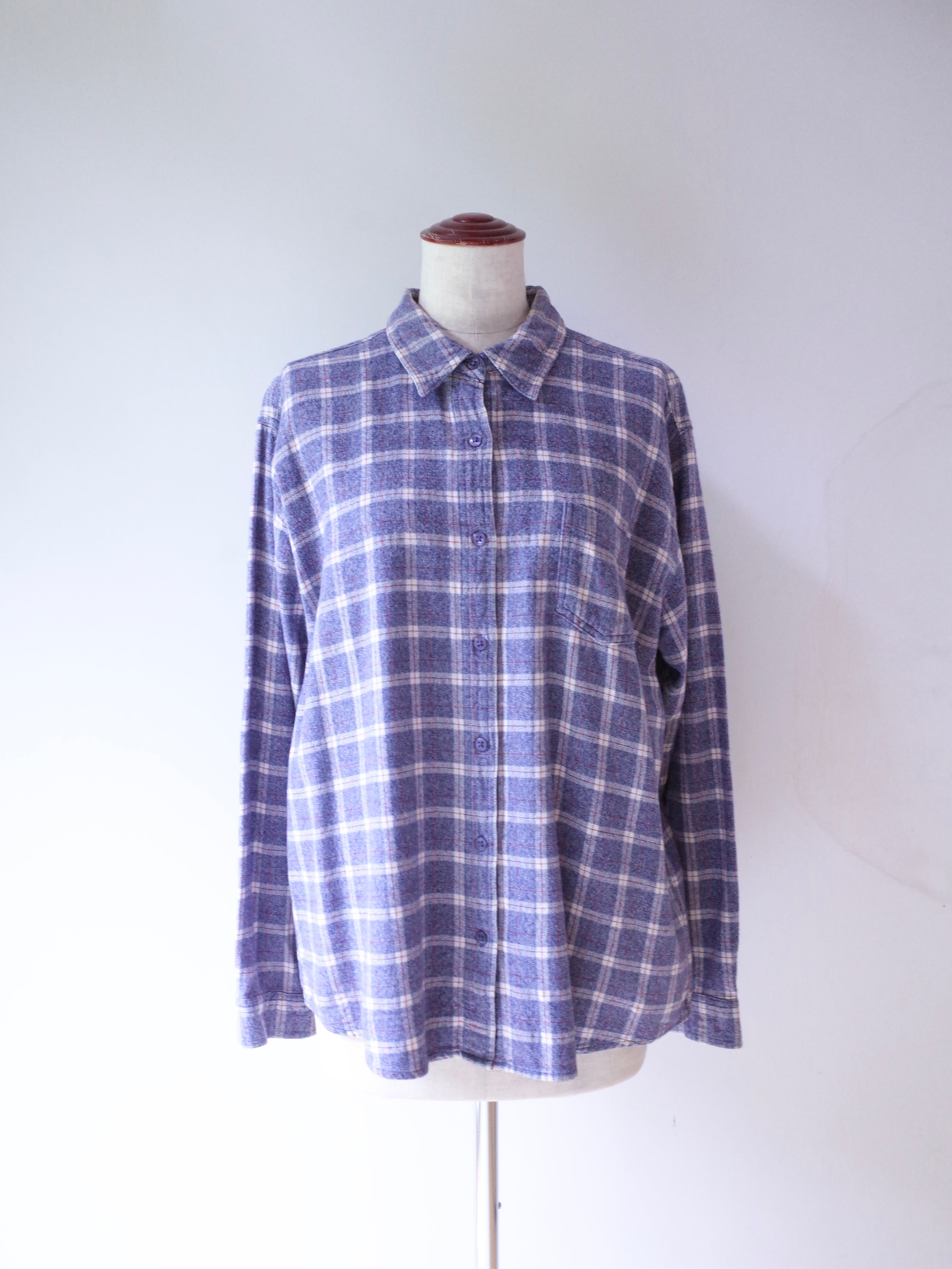 Cotton Print Flannel Shirt