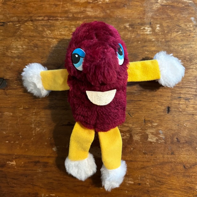 1980s  カリフォルニア・レーズン ヴィンテージ ぬいぐるみ THE CALIFORNIA RAISINS Vintage Plush Doll D-630