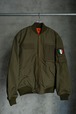 イタリア軍　パイロットジャケット　dead stock　ライナー付き