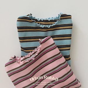 【2点送料無料】«予約»«ジュニアサイズあり»«Urban rabbit» ドーナツフリルトップス 2colors
