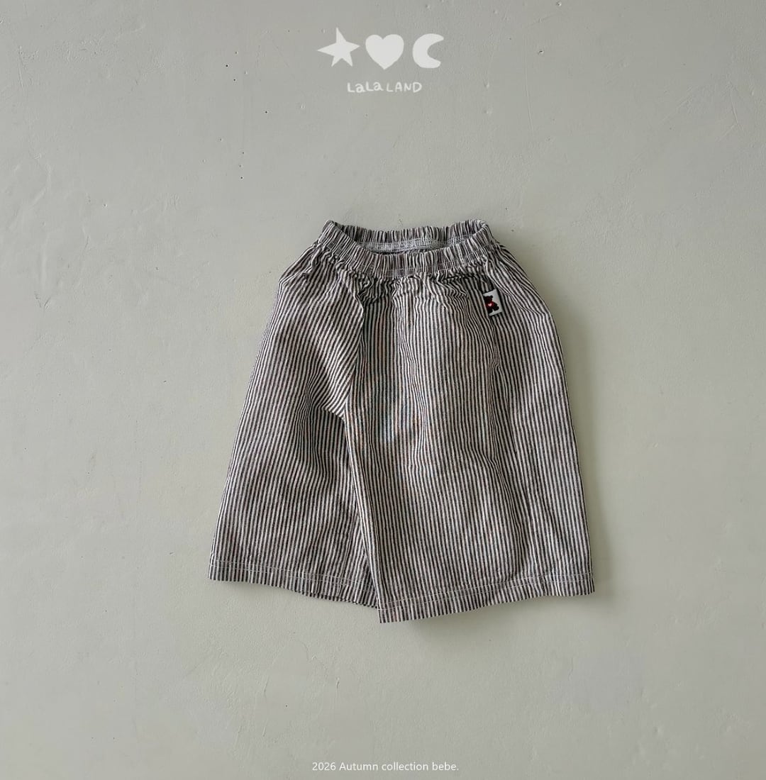 送料無料【予約】/  babyパインワイドパンツ /lalaland