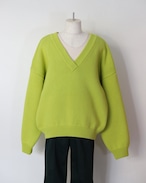 Cotton V neck Sweater/コットンVネックセーター