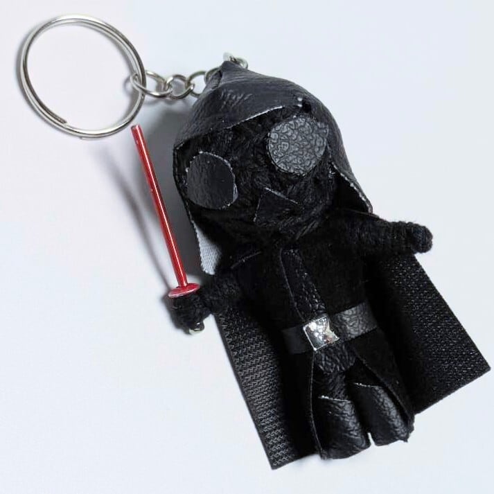 再入荷!【 STARWARS ( スター・ウォーズ ) アナキンスカイウォーカー / ダースベーダー / ダースベイダー 】 Voodoo doll KeyHolder / ブードゥー人形 / 身代わり人形 /お守り人形 〚アメリカン雑貨 アメトイ〛