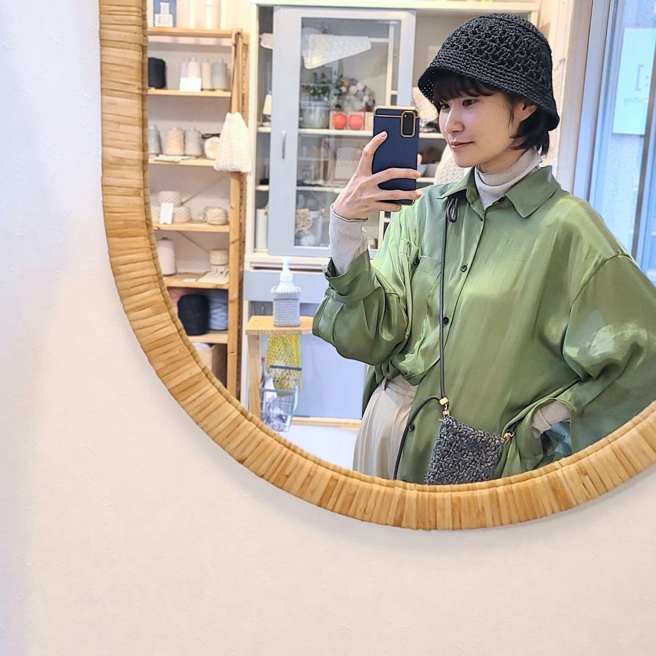 SHANAで編むバケットハット | Jul Knitting キット | ［hus:］フース