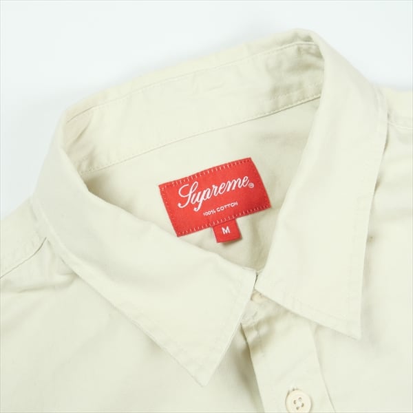 SizeM SUPREME シュプリーム 20AW Twill Multi Pocket Shirt Stone
