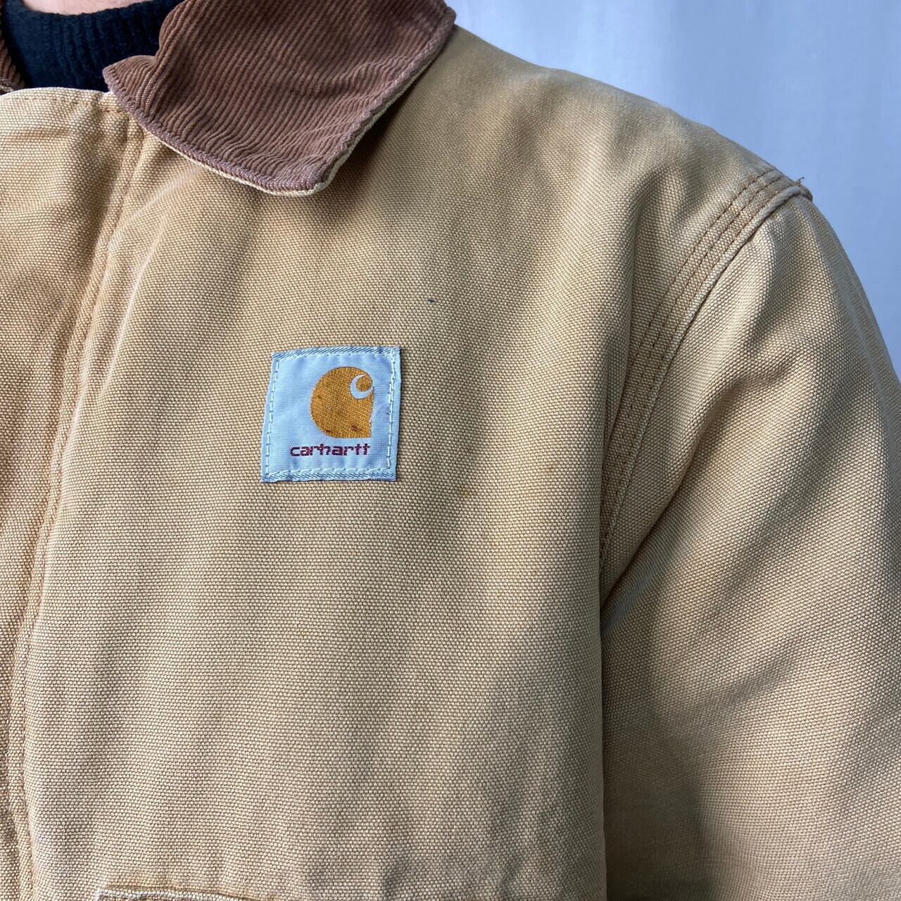 90年代 Carhartt カーハート ダック地 トラディショナルジャケット