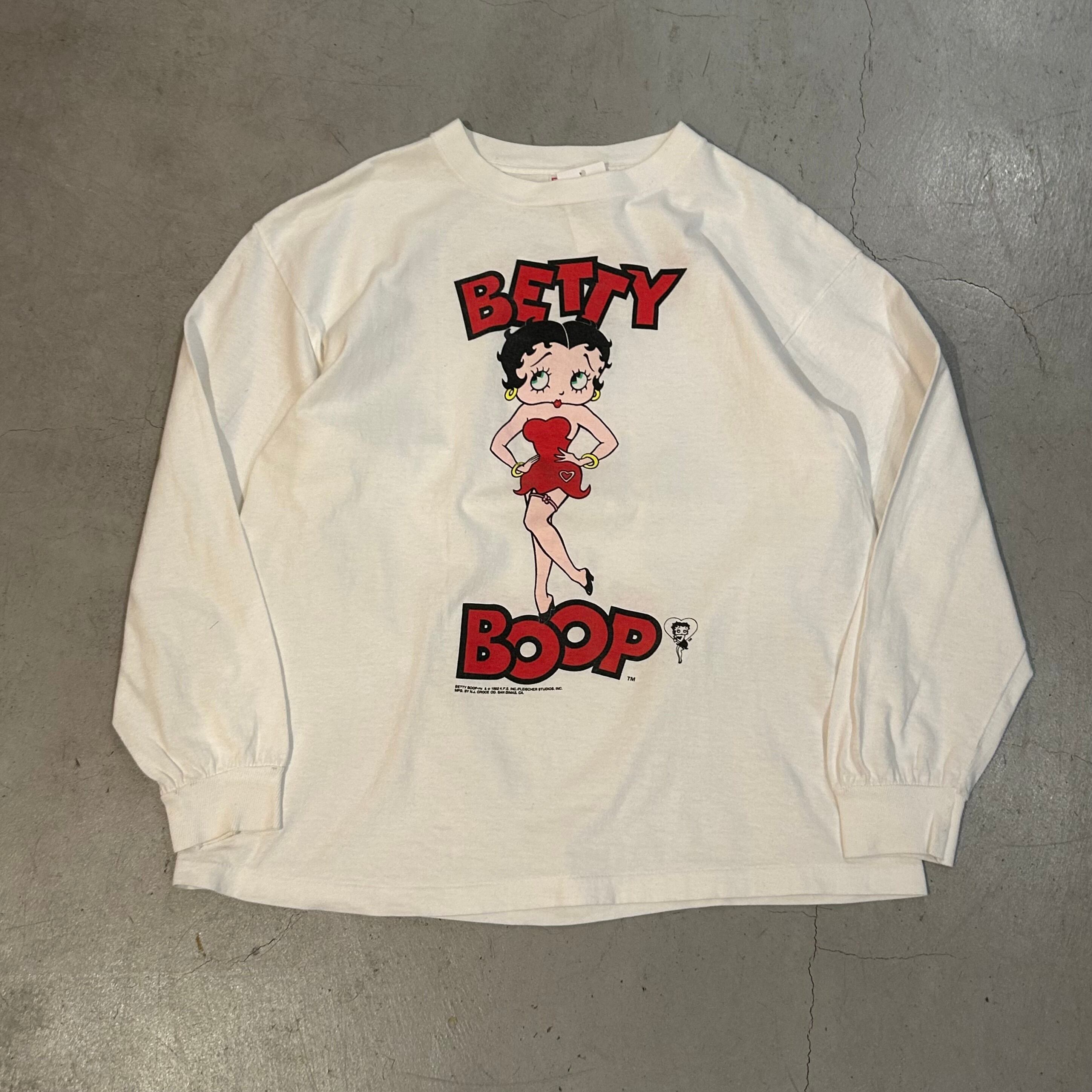 1992s BETTY BOOP L/S T-shirt【高円寺店】