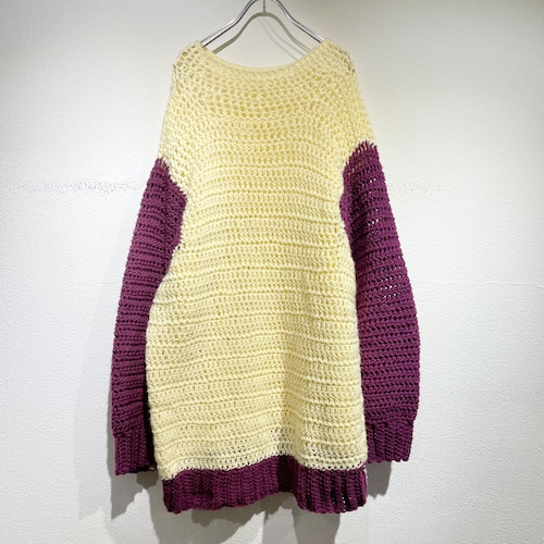 used design hand knit
