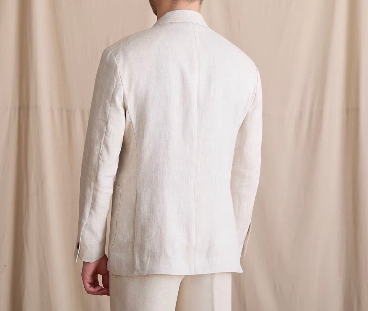 Lサイズ ARMAN COLLEZIONI リネン アンコンジャケット　XL アンコンリネンジャケット | Wide Range