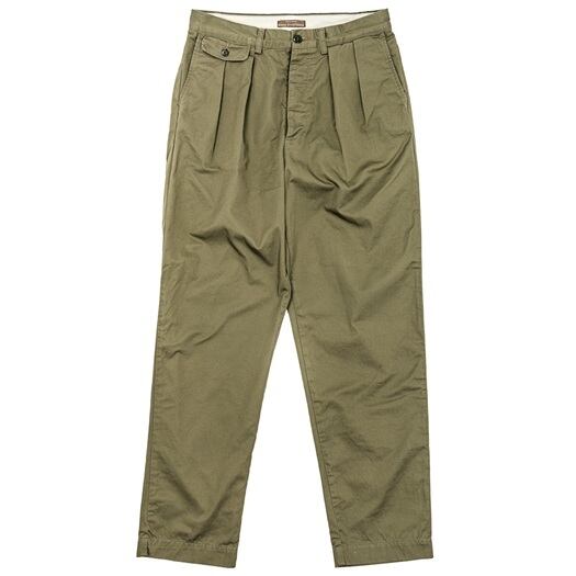 WORKERS(ワーカーズ)～Officer Trousers Slim, Type 2 8oz GR Back