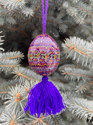 装飾用プィサンカ（イースターエッグ）　コロミヤ博物館モデル