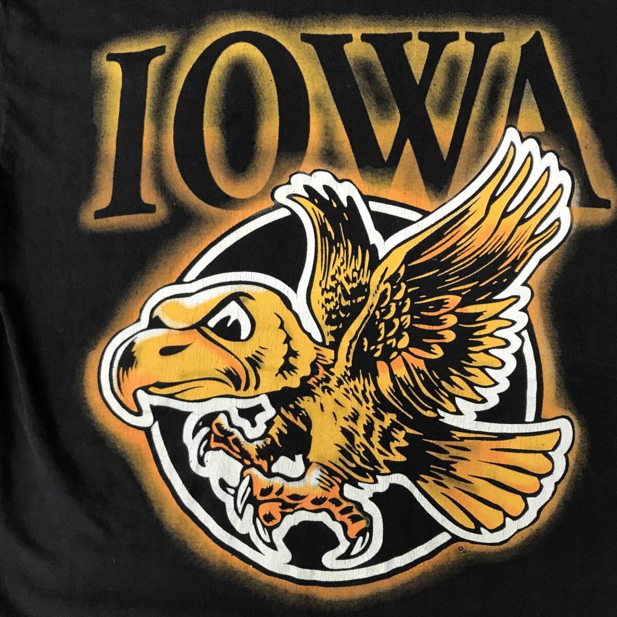 ティーエスアイ 90年代 IOWA HAWKEYES アイオワ ホークアイズ ハーキー