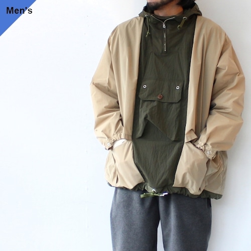 HAVERSACK バイカラーアノラックパーカ Bicolor Anorak Parka / 872323　（Beige × Olive）