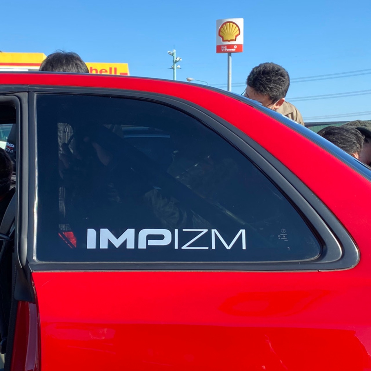 ステッカー『IMPIZM』カッティング Lサイズ