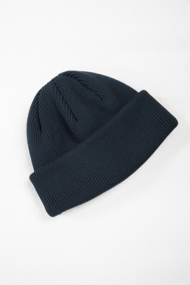 YOKO SAKAMOTO / KNIT BIG WATCH CAP(BLACK)