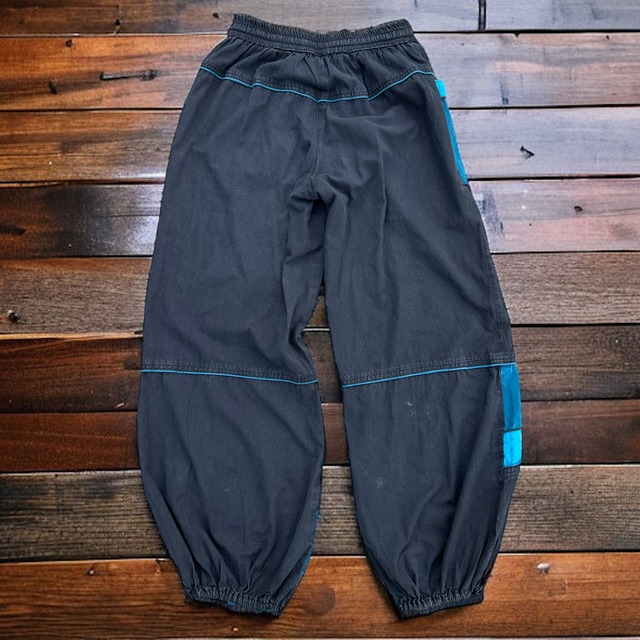 【LADIES】contrast design easy pants