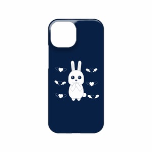 うさぎのラブレター2[ミッドナイトブルー]　(iPhone15ハードカバーケースA)