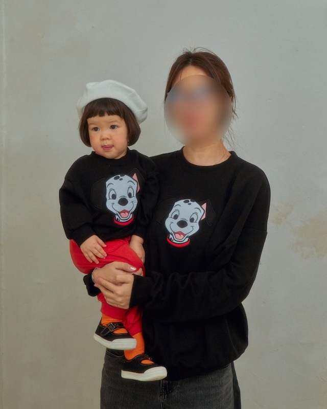 【取寄】oottbebe|disney dalmatian sweatshirt (adult)|ディズニー ダルメシアンスウェット(アダルト)|FREE|adult|26 spring