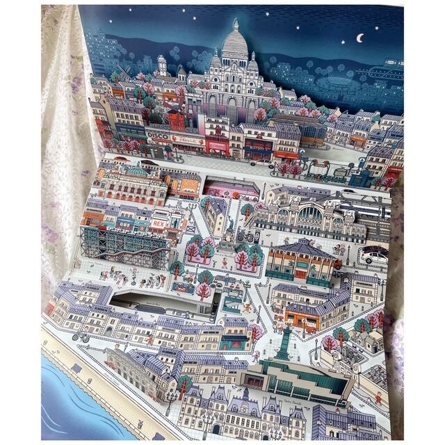 古書 洋書 絵本 PARIS ポップアップ絵本 パリ ランドマーク | KIRA