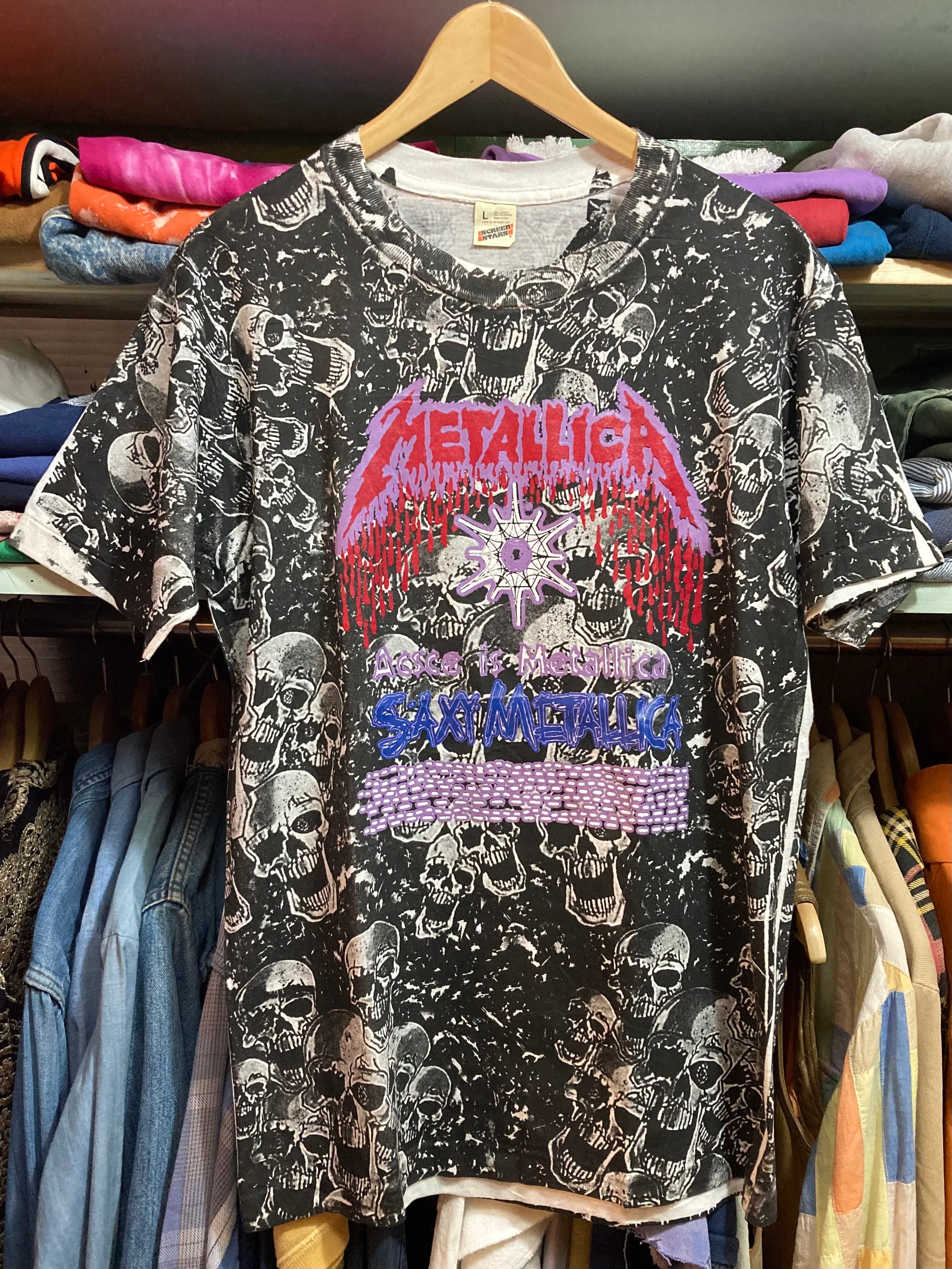 80s VINTAGE METALICA Ｔ-SHIT DEADSTOCK メタリカTシャツ