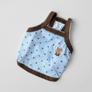 M.L/即納【DURANG RURANG】STAR BEAR COOL T (BLUE BROWN)