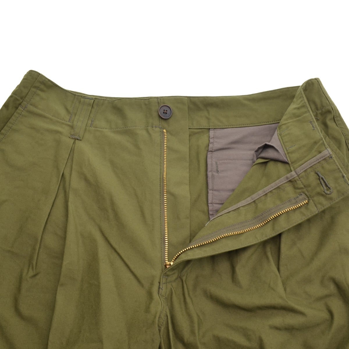 KUON / クオン E PT Military Tent CLOTH Wide Pants ミリタリー