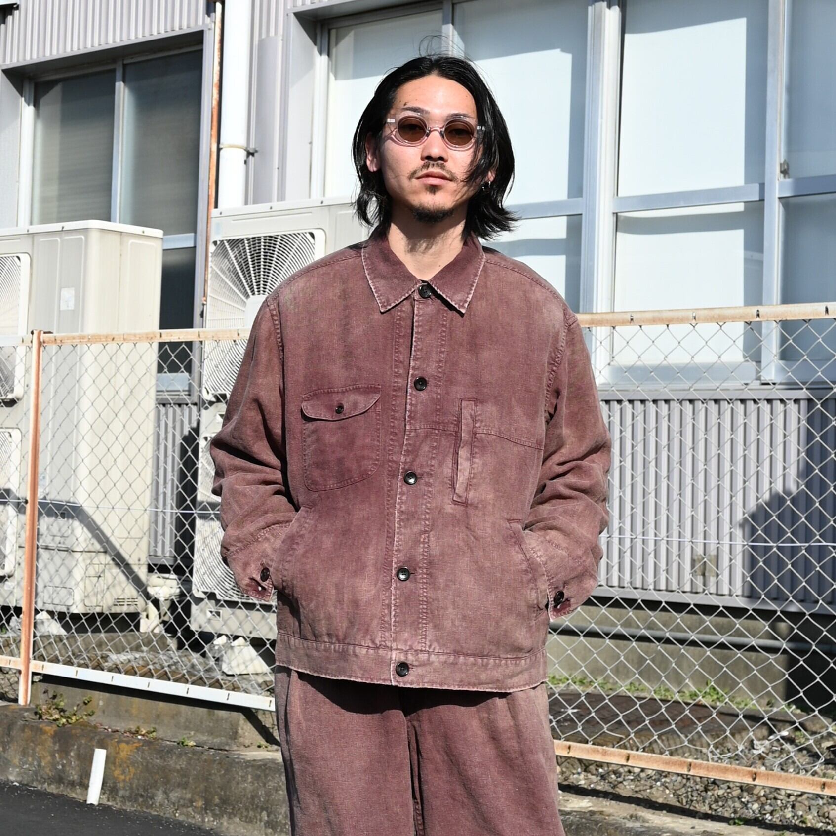ANACHRONORM（アナクロノーム）セットアップ ANACHRONORM(アナクロノーム)フレンチリネン新作セットアップ