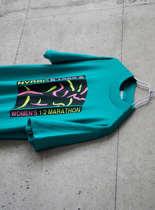 "Peacock" 1980s NYRRC event tee