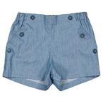 【Maison Marelle/予約4/12〆切】Short SUFFREN - blue denim